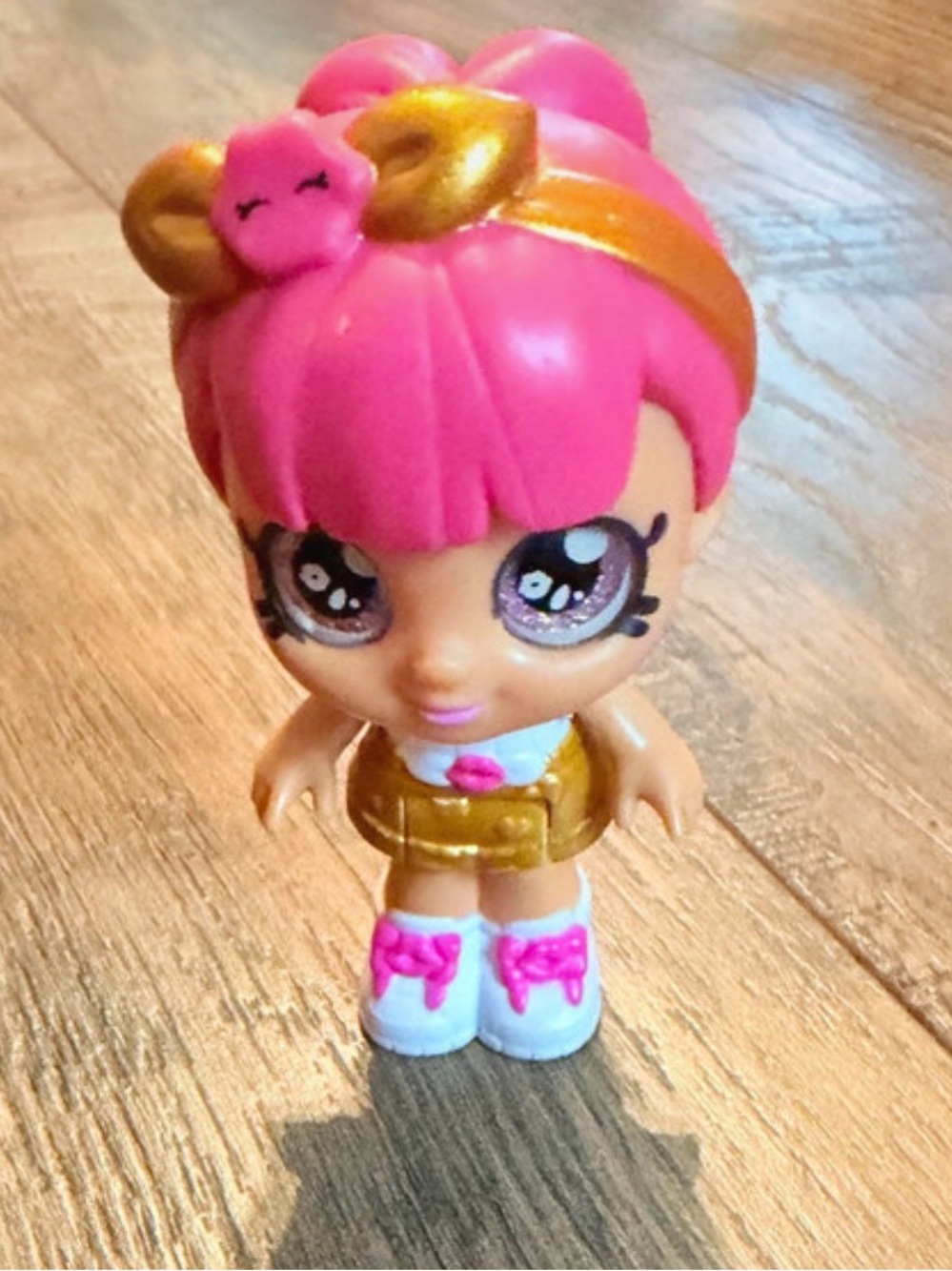 Lippy Lulu Kindi Kids Minis collectible bobble head figure toy